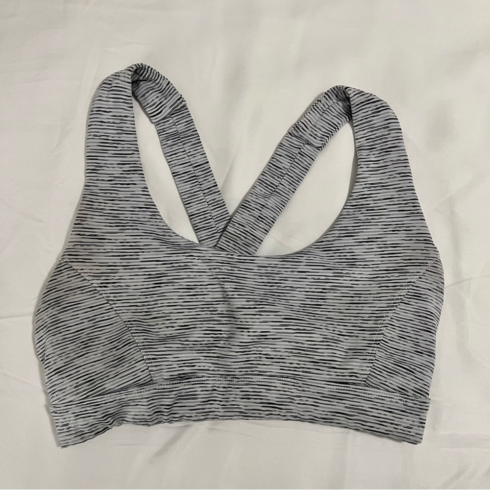 Forever 21 Marl Grey Sports Bra